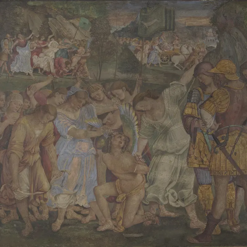 The Triumph of Chastity: Love Disarmed and Bound