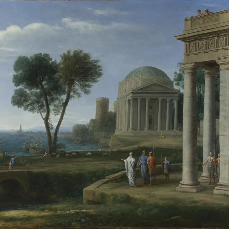 Landscape with Aeneas at Delos