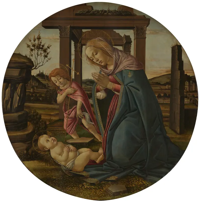 The Virgin and Child with Saint John the Baptist