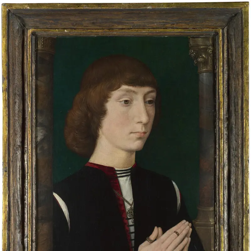 A Young Man at Prayer