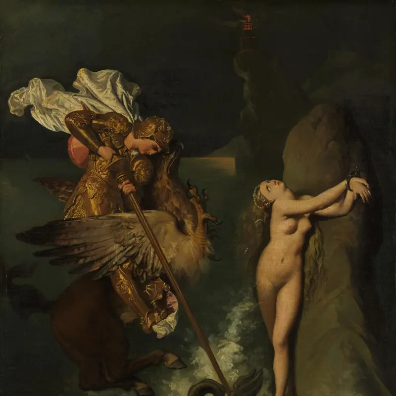 Angelica saved by Ruggiero