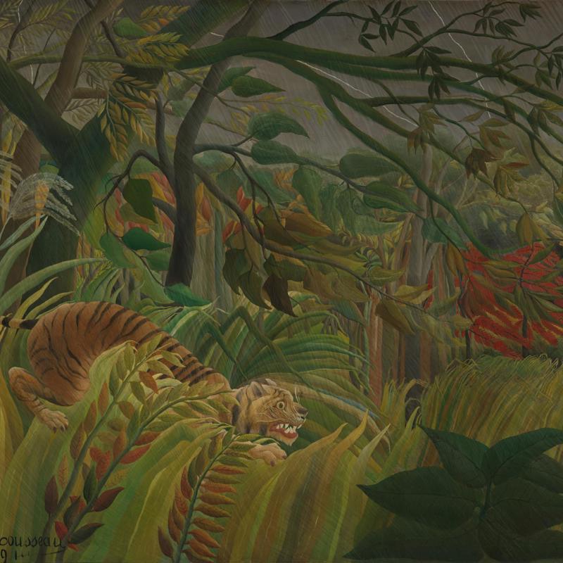Henri Rousseau's 'Surprised!'