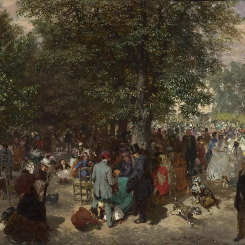 Afternoon in the Tuileries Gardens