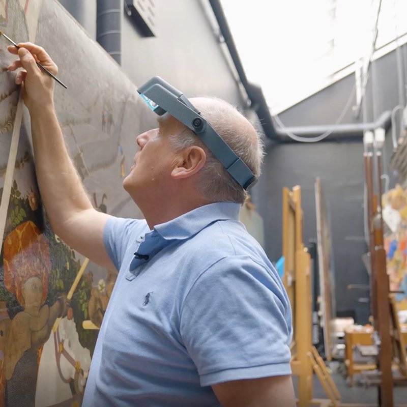 Restoring Paolo Ucello's 'Battle of San Romano'